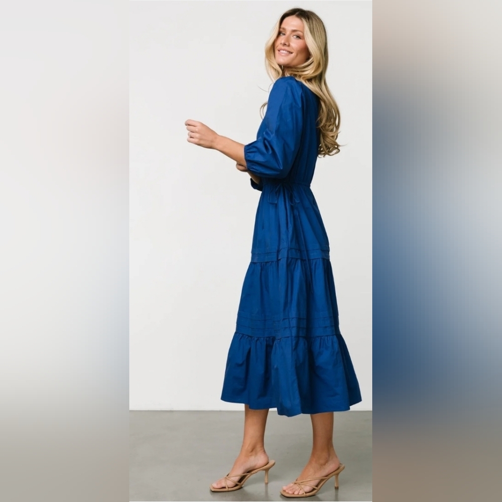 Baltic Born Deep Blue Casual Dress - Picture 2 of 4